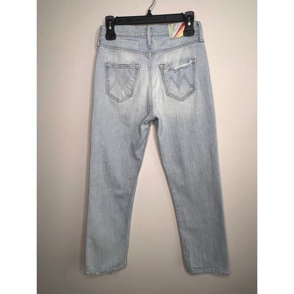 Mother Superior The Tomcat Hella Hot Straight Jeans Women's Size 25 - Picture 8 of 13